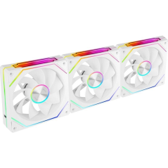 Pack 3 Ventiladores Invertidos Mars Gaming MF-LINKFINITYKIT2R/ 12cm/ ARGB/ Blancos