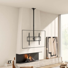 Soporte de Techo Inclinable/ Giratorio/ Nivelable/ Extensible Aisens CT100TSLE-393 para TV de 50-100'/ hasta 80kg