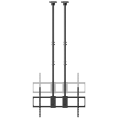 Soporte de Techo Inclinable/ Giratorio/ Nivelable Aisens CT120TLE-395 para TV de 60-120'/ hasta 120kg