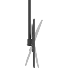 Soporte de Techo Inclinable/ Giratorio/ Nivelable Aisens CT120TLE-395 para TV de 60-120'/ hasta 120kg