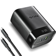 Powerbank 30000mAh NGS TWIX30/ 140W/ Compatible con Portátiles/ Negra