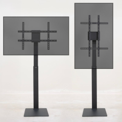 Soporte de Suelo Giratorio/Rotable TooQ FS2286M-B para TV 37-70'/ hasta 40kg