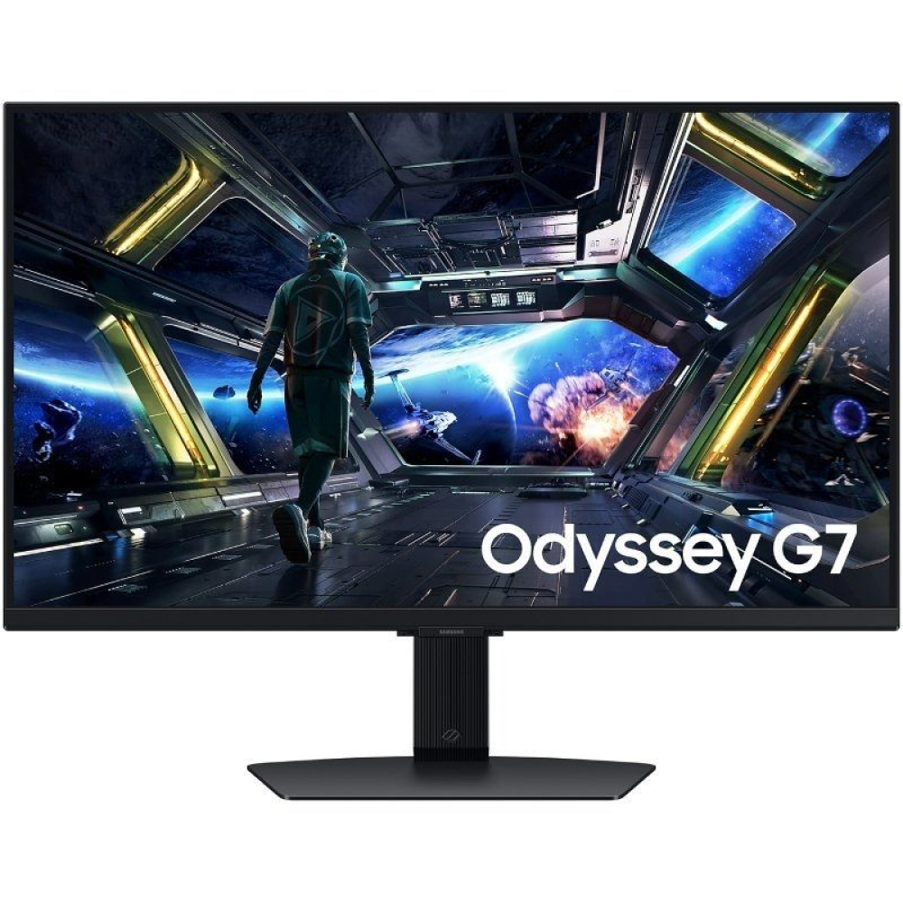 Smart Monitor Gaming Samsung Odyssey G7 G70D S27DG702EU 27'/ 4K/ 1ms/ 144Hz/ IPS/ Multimedia/ Regulable en altura/ Smart TV/ Neg Smart Monitor Gaming Samsung Odyssey G7 G70D S27DG702EU 27'/ 4K/ 1ms/ 144Hz/ IPS/ Multimedia/ Regulable en altura/ Smart TV/ Neg