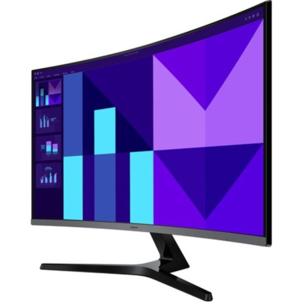 Monitor Profesional Curvo Samsung Essential S3 S39GD S32D396GAU 32'/ Full HD/ Multimedia/ Negro y Plata