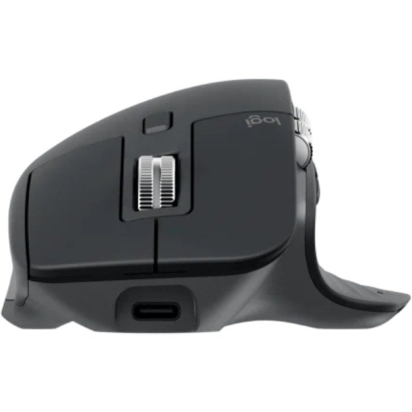 Ratón Ergonómico Inalámbrico por Bluetooth Logitech MX Master 3S For Business/ Batería recargable/ Hasta 8000 DPI/ Grafito