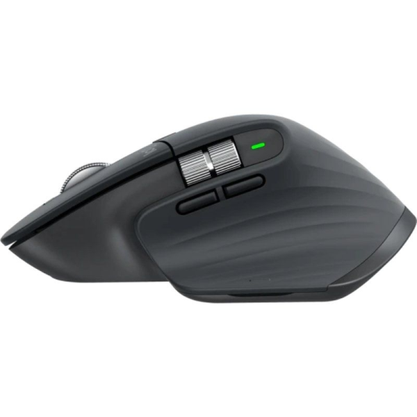 Ratón Ergonómico Inalámbrico por Bluetooth Logitech MX Master 3S For Business/ Batería recargable/ Hasta 8000 DPI/ Grafito