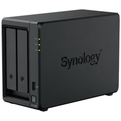NAS Synology Diskstation DS725+/ 2 Bahías 3.5'- 2.5'/ 4GB DDR4/ Formato Torre