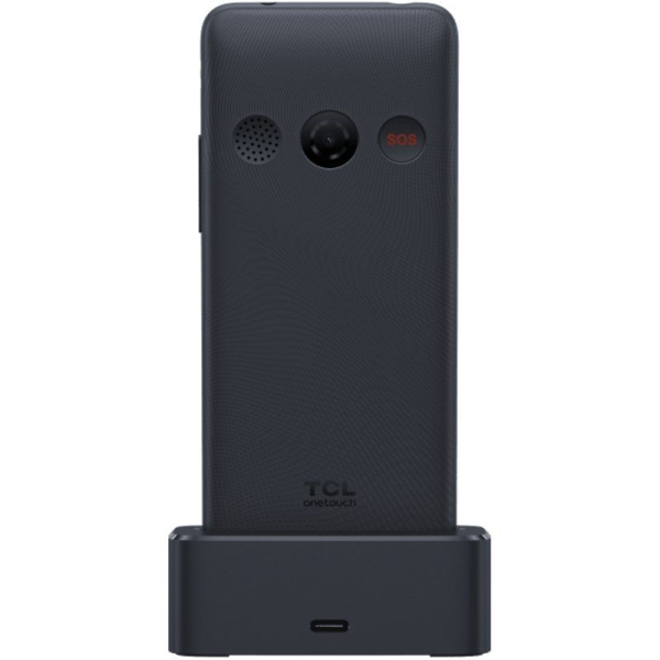 Teléfono Móvil TCL One Touch 4042S Para Personas Mayores/ 4G/ Gris Oscuro