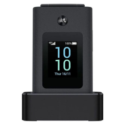 Teléfono Móvil TCL One Touch 4043D para Personas Mayores/ 4G/ Gris Oscuro