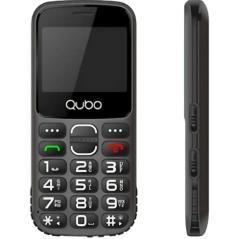 Teléfono Móvil Qubo X-230BKC 4G para Personas Mayores/ Negro