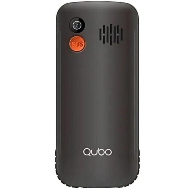 Teléfono Móvil Qubo X-230BKC 4G para Personas Mayores/ Negro