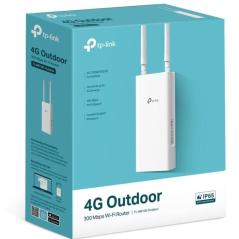 Router Inalámbrico 4G TP-Link TL-MR100-Outdoor 300Mbps/ 2.4GHz/ 2 Antenas/ WiFi 802.11 b/g/n