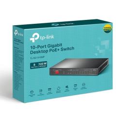 Switch TP-Link TL-SG1210MP 10 Puertos/ RJ-45 10/100/1000/ PoE+