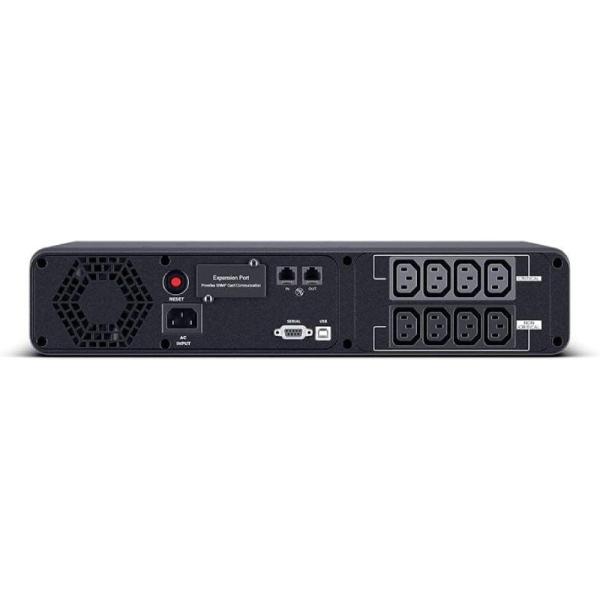 SAI Línea Interactiva Cyberpower CP1600EIPFCRM2U/ 1600VA-1000W/ 8 Salidas/ Formato Rack
