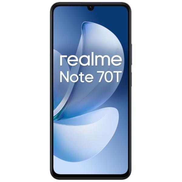 Smartphone Realme Note 70T 4GB/ 256GB/ 6.74'/ Negro Obsidiana