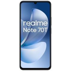 Smartphone Realme Note 70T 4GB/ 256GB/ 6.74'/ Negro Obsidiana