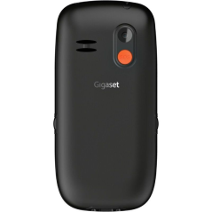 Teléfono Móvil Gigaset GL395 para Personas Mayores/ Negro