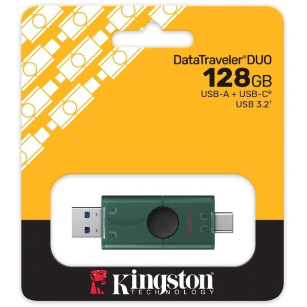 Pendrive 128GB Kingston DataTraveler Duo USB Tipo-C y USB 3.2