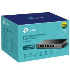 Switch TP-Link TL-SG1006PP 6 Puertos/ RJ-45 10/100/1000/ PoE++