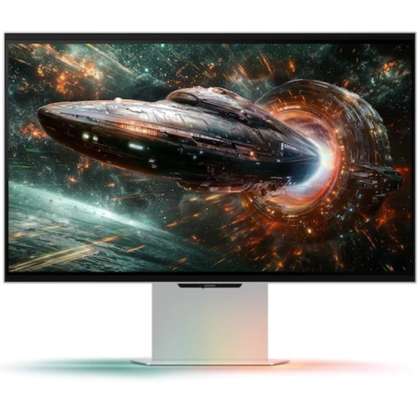 Monitor Gaming Samsung Odyssey 3D G90XF S27FG904XU 27'/ 4K/ 1ms/ 165Hz/ 3D/ Multimedia/ Regulable en altura/ Plata