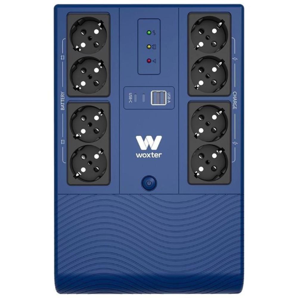 SAI Línea Interactiva Woxter Multibase UPS 1200 VA/ 1200VA-720W/ 8 Salidas/ Formato Torre
