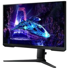 Monitor Gaming Samsung Odyssey G3 S24DG302EU/ 24'/ Full HD/ 1ms/ 180Hz/ VA/ Regulable en altura/ Negro