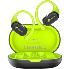 Auriculares Deportivos Bluetooth Leotec Open Air Zenith Sport con estuche de carga/ Autonomía 6.5h/ Lima