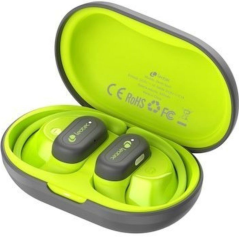 Auriculares Deportivos Bluetooth Leotec Open Air Zenith Sport con estuche de carga/ Autonomía 6.5h/ Lima