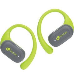Auriculares Deportivos Bluetooth Leotec Open Air Zenith Sport con estuche de carga/ Autonomía 6.5h/ Lima