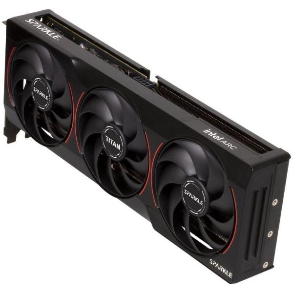 Tarjeta Gráfica Sparkle Intel Arc B580 Titan Nox OC Edition/ 12GB GDDR6