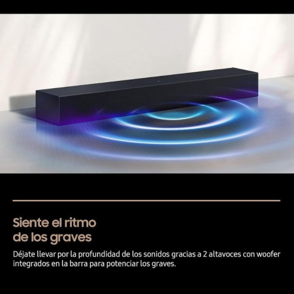 Barra de Sonido con Bluetooth Samsung B400F Serie B 2.0 2025/ 2.0