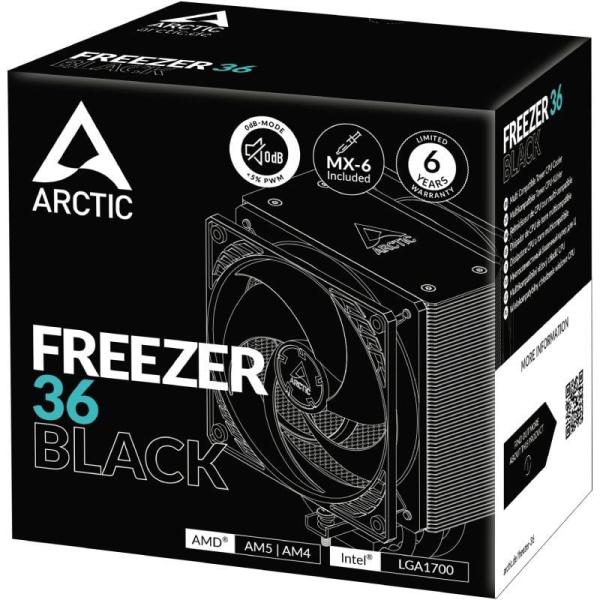 Ventilador con Disipador Arctic Freezer 36/ 12cm