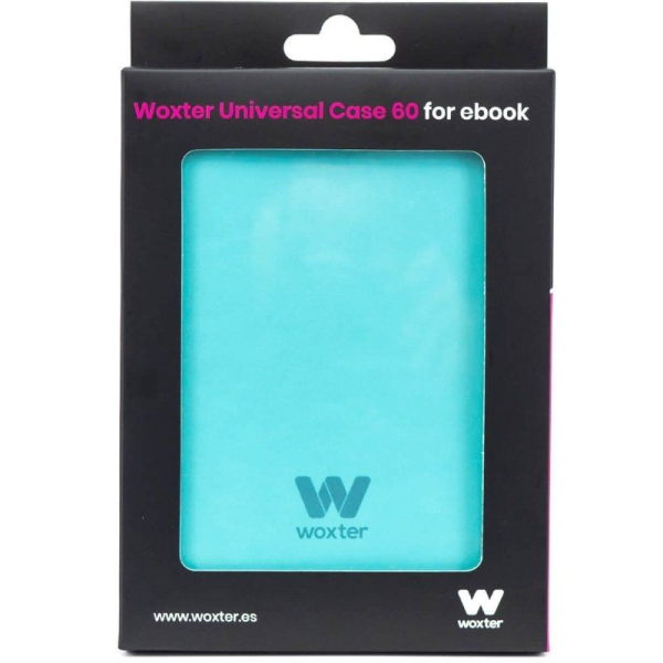 Funda para libro electrónico Woxter Universal Case 60 Blue EB26-009/ Azul