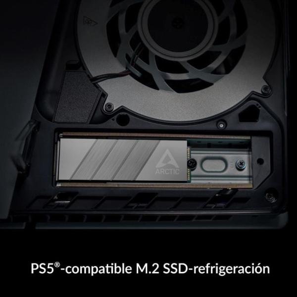 Disipador Térmico para SSD M.2 2280 Arctic M2 Pro/ Plata
