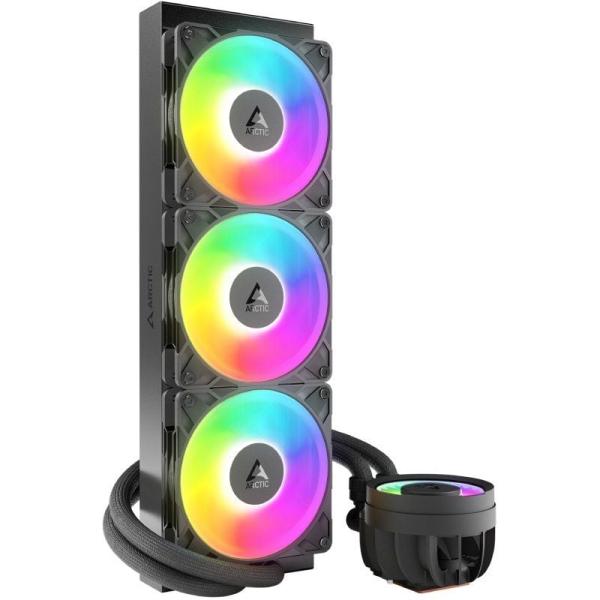 Sistema de Refrigeración Líquida Arctic Liquid Freezer III Pro 360 A-RGB/ Negro