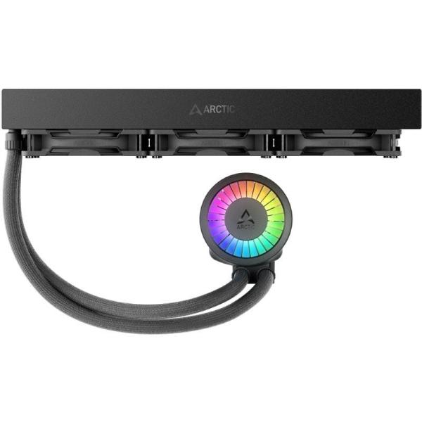 Sistema de Refrigeración Líquida Arctic Liquid Freezer III Pro 360 A-RGB/ Negro