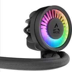 Sistema de Refrigeración Líquida Arctic Liquid Freezer III Pro 360 A-RGB/ Negro