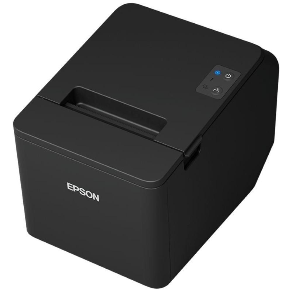 Impresora de Tickets Epson TM-T20IVEN/ Térmica/ Ancho papel 80mm/ USB-RS232-Ethernet/ Negra