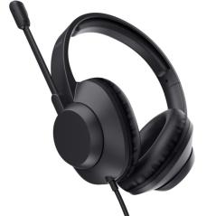 Auriculares Trust Ayda Max/ con Micrófono/ Jack 3.5/ Negros