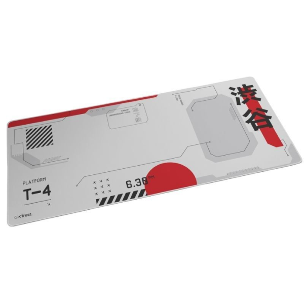 Alfombrilla Trust Gaming GXT 759 XXL/ 3 x 400 x 900mm/ Blanca