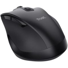 Ratón Ergonómico Inalámbrico Trust Fyda Multidispositivo/ Batería recargable/ Hasta 2400 DPI