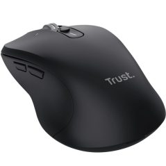 Ratón Ergonómico Inalámbrico Trust Ferro/ Hasta 3200 DPI
