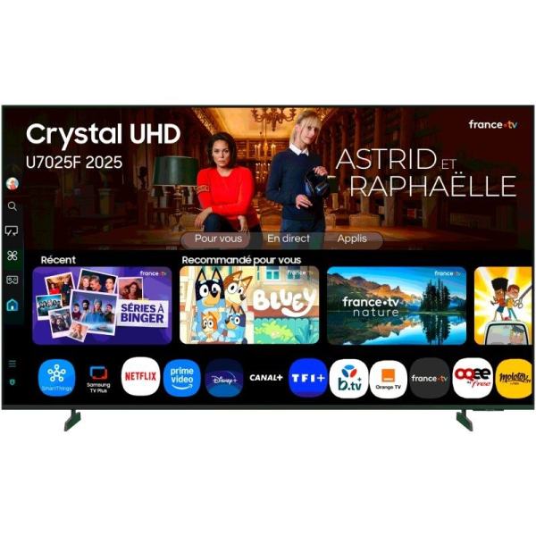 Televisor Samsung Crystal UHD U7025F TU65U7025FK 65'/ UltraHD 4K/ Smart TV/ WiFi