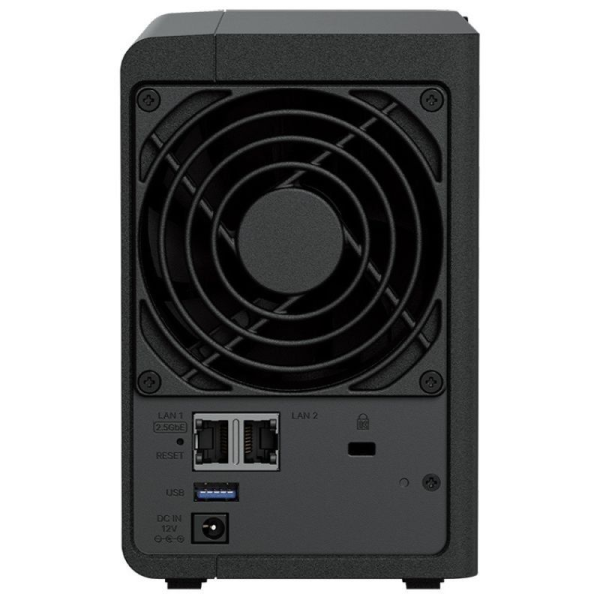 NAS Synology Diskstation DS225+/ 2 Bahías 3.5'- 2.5'/ 6GB DDR4/ Formato Torre