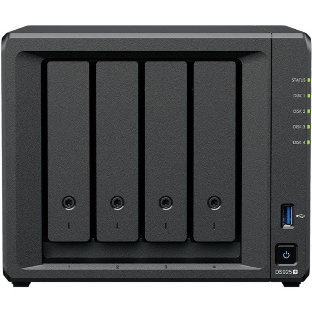 NAS Synology Diskstation DS925+/ 4 Bahías 3.5'- 2.5'/ 8GB DDR4/ Formato Torre