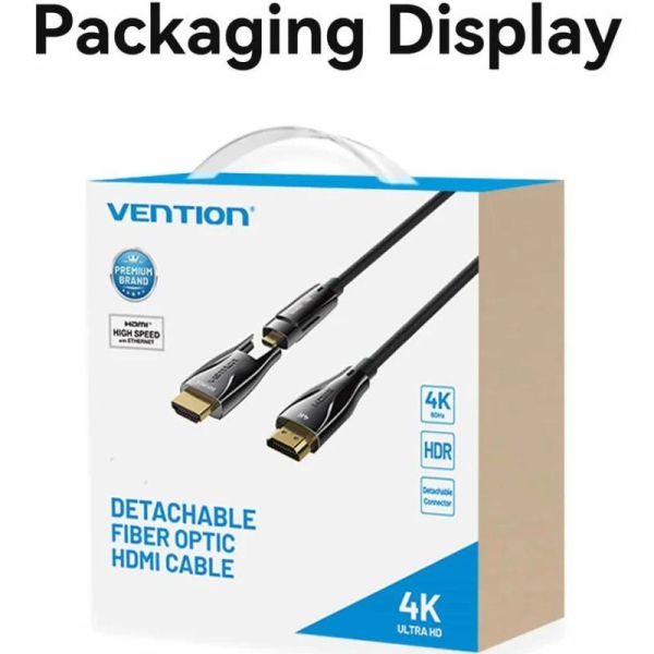 Cable HDMI Vention ALPBN/ HDMI Macho - Micro HDMI Macho/ HDMI Macho/ 15m/ Negro