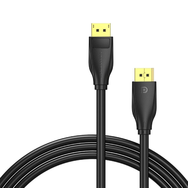 Cable DisplayPort 1.4 8K Vention HCDBL/ DisplayPort Macho - DisplayPort Macho/ 10m/ Negro