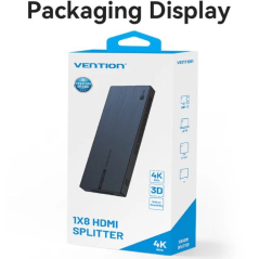 Splitter HDMI 8 en 1 Vention AKSB0-EU/ 8xHDMI