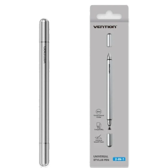 Lápiz Óptico Vention KQMH0/ Universal/ Aluminio Gris