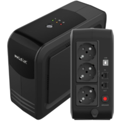 SAI Línea Interactiva Phasak Smart Lite 950VA/ 950VA-570W/ 3 Salidas/ Formato Torre